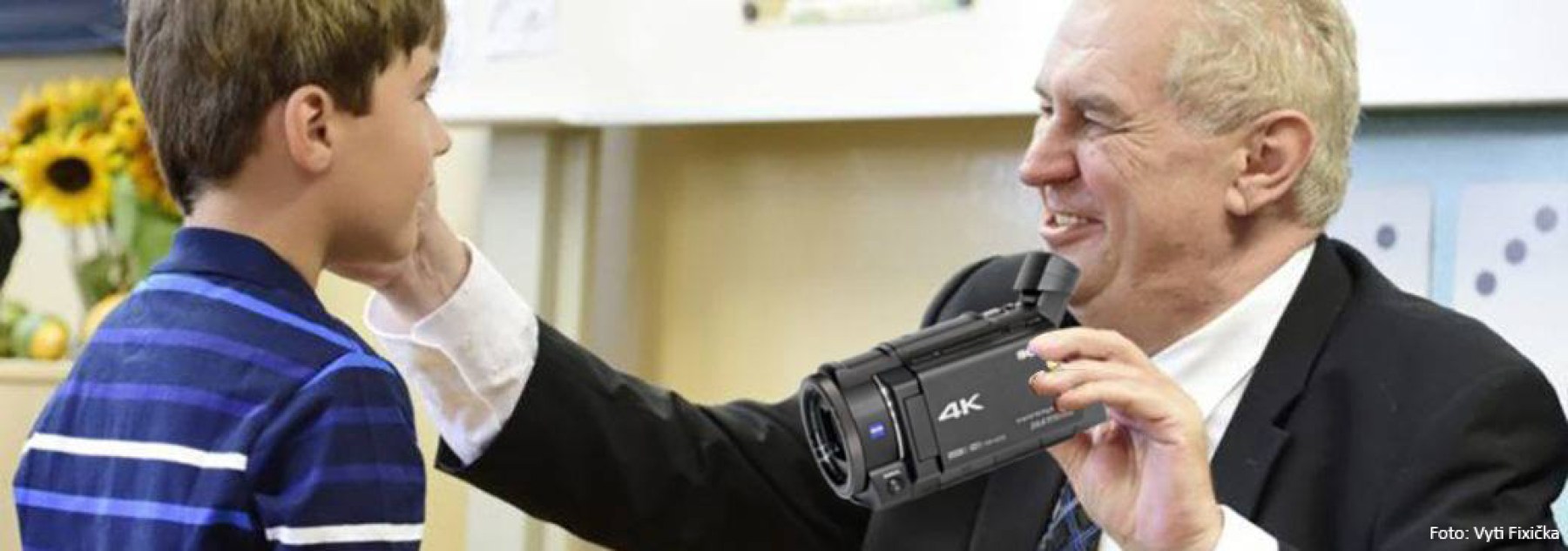 STALO SE: Miloš Zeman se sešel s ohroženými dětmi z Klokánku