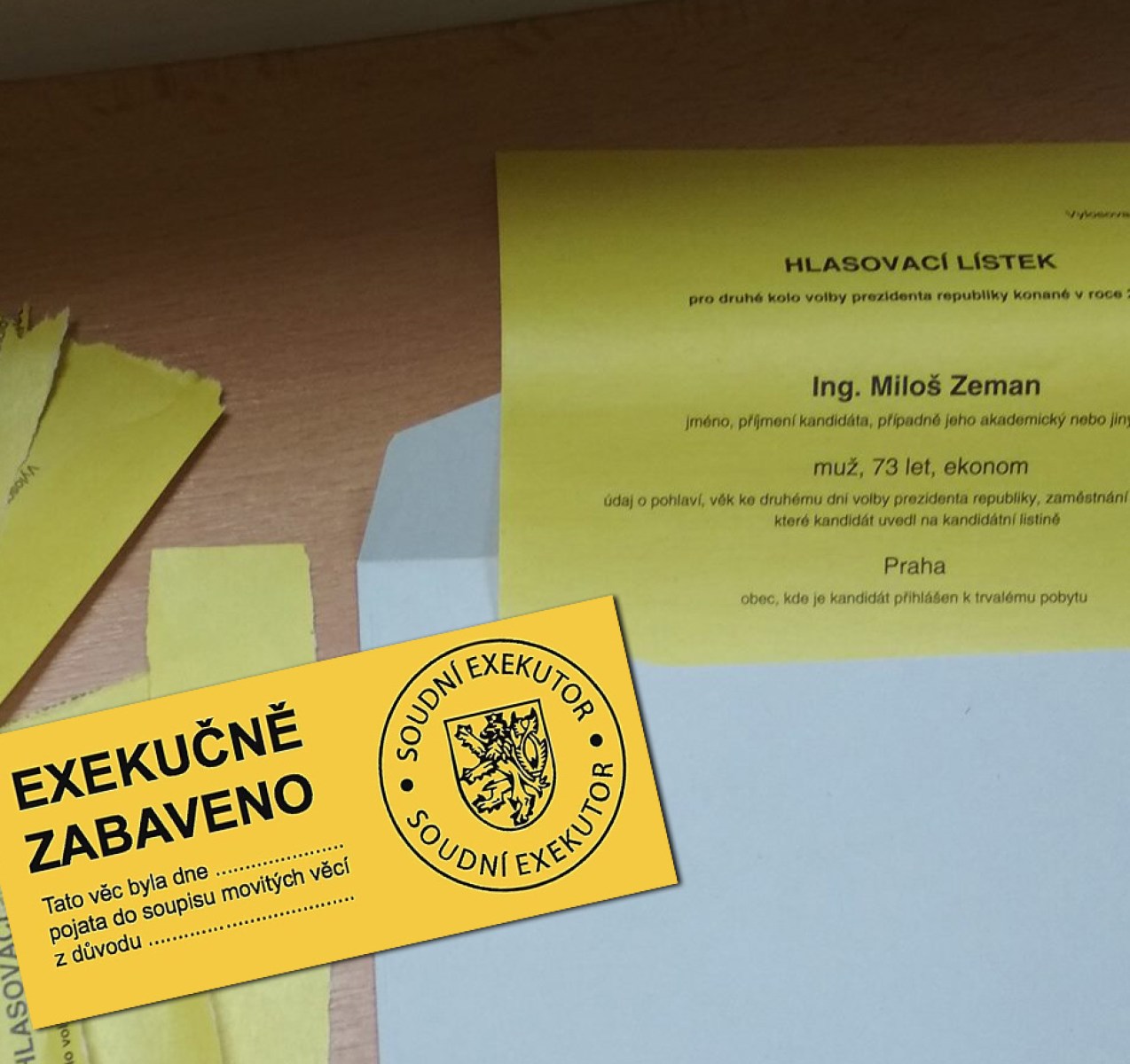STALO SE: Někteří voliči dostali namísto volebních lístků dopis o zahájení exekuce!