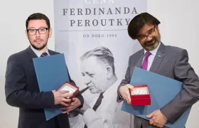Jiří Ovčáček získal cenu Ferdinanda Peroutky