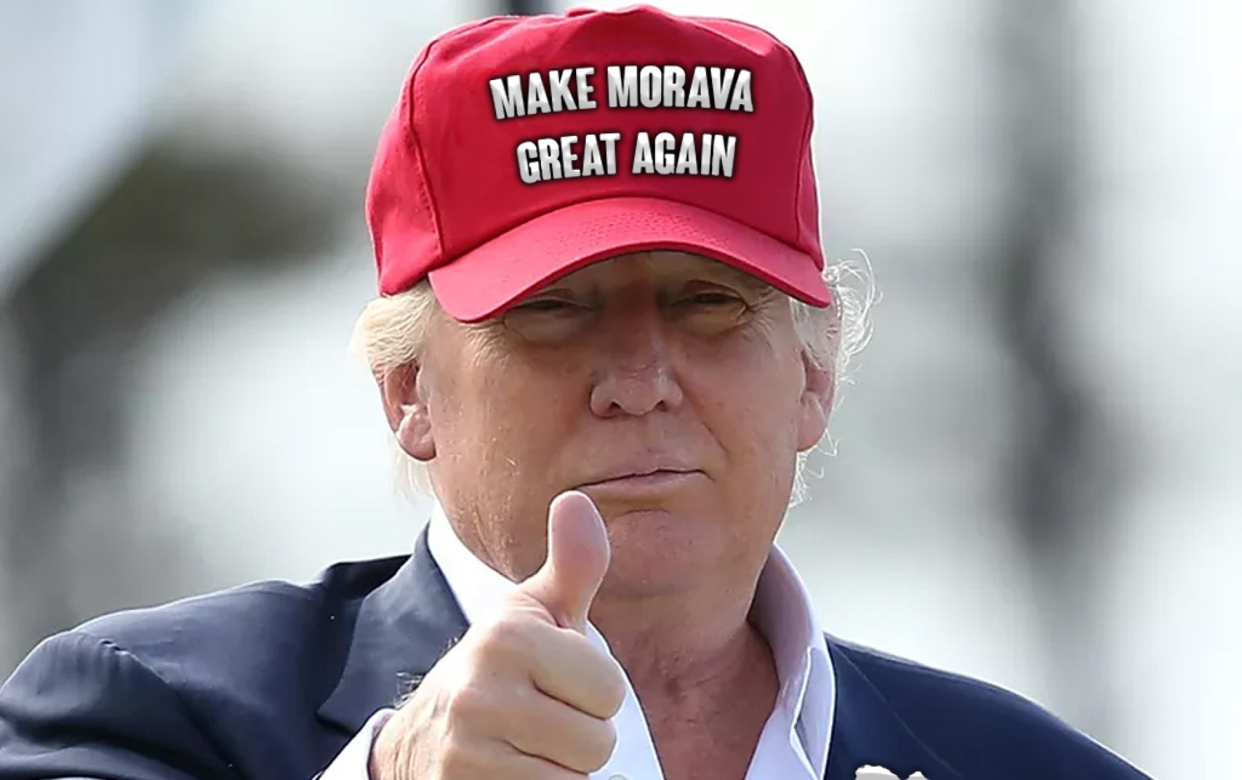 Donald Trump oznámil kandidaturu na prezidenta. Chce udělat Moravu znovu Velkou