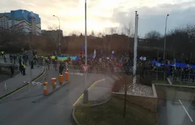 Záznam ze setkání Tomia Okamury, Wilderse a LePenky