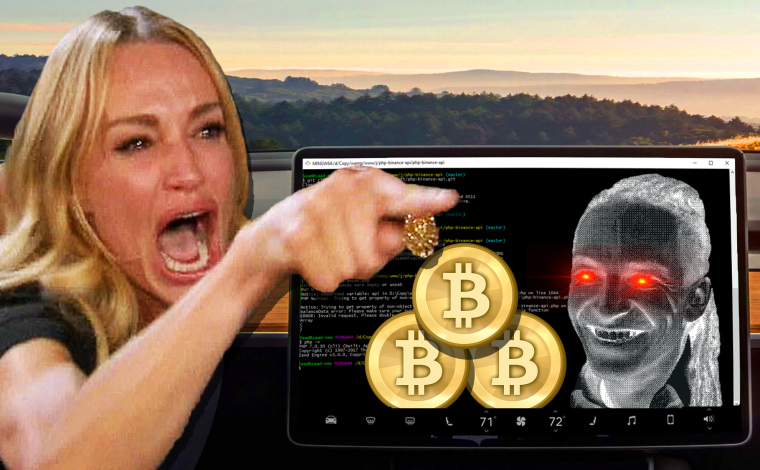 Majitel Tesly si stěžoval na nízký dojezd. V servisu zjistili, že mu na ní Piráti těžili bitcoiny