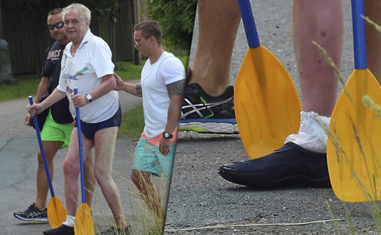 Těší se prezident Zeman po operaci dobrému zdraví?