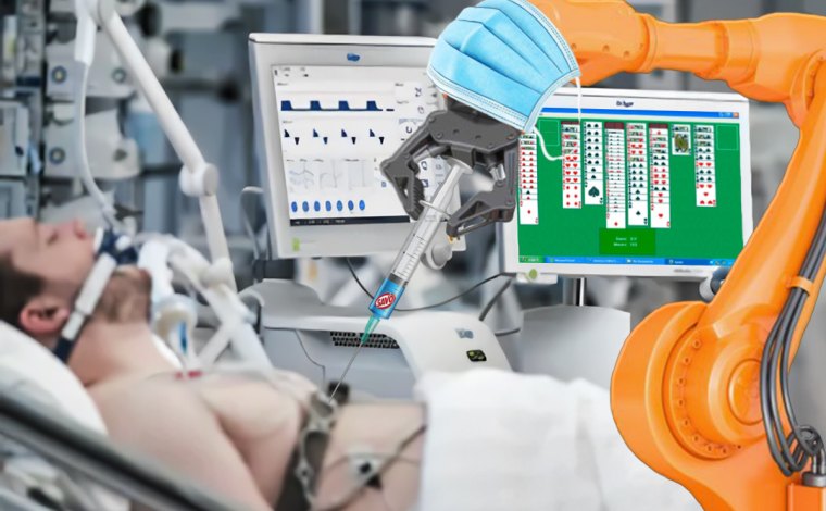Vláda vyřešila nedostatek nemocničního personálu. Lékaře a sestry nahradí průmysloví roboti