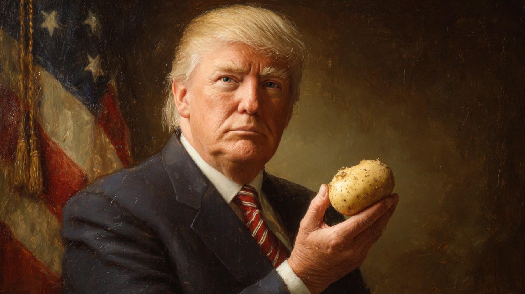 Trump se chystá Evropanům zdanit brambory. "Je to jídlo z amerického dovozu," tvrdí