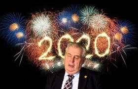 Pražský novoroční ohňostroj se konat bude: Chci BUM! zapřel se Zeman