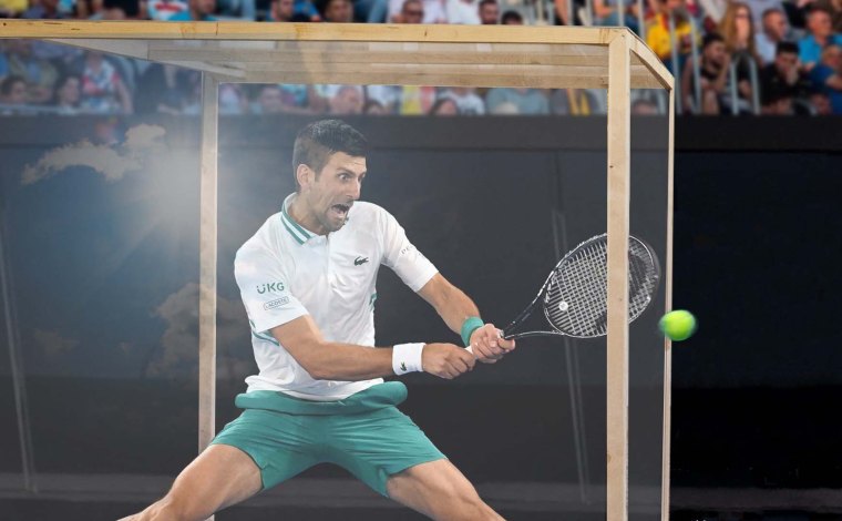 Djoković si nakonec na Australian Open zahraje. Miloš Zeman mu zasílá své akvárium