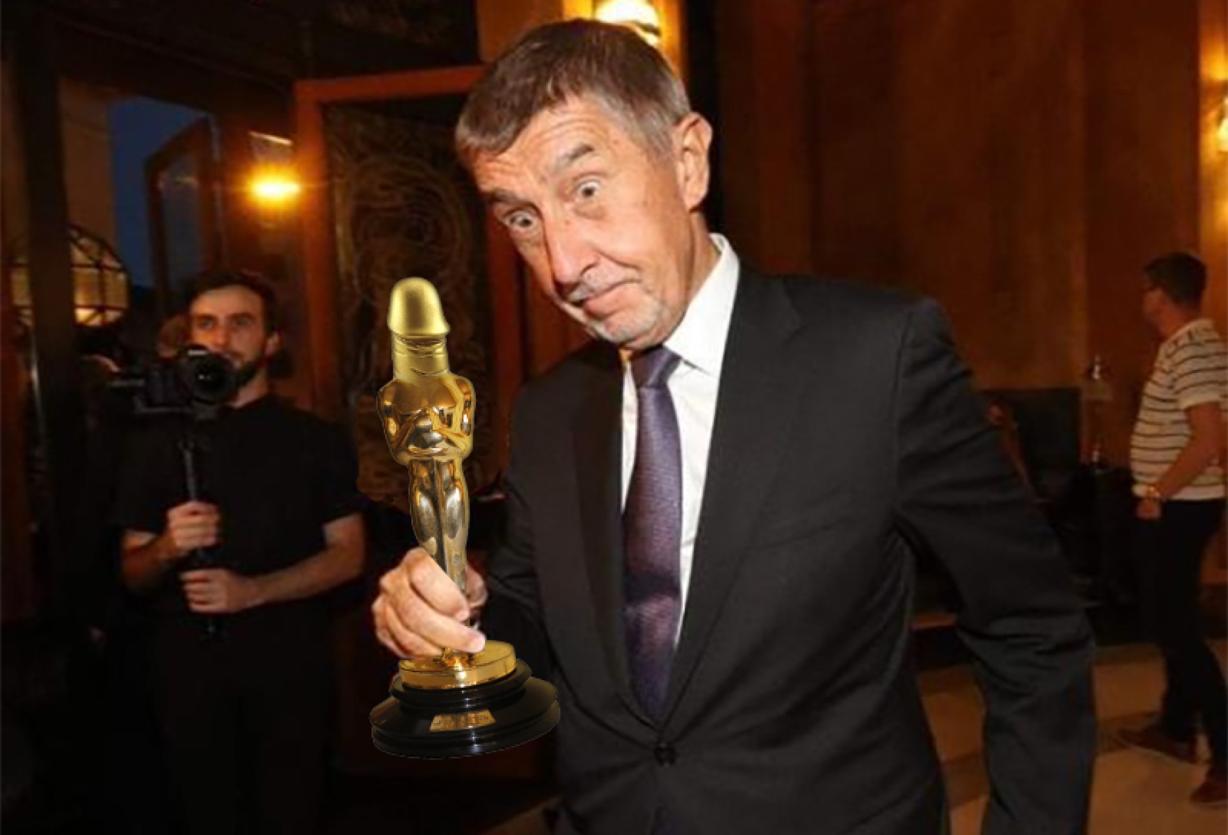 Česká republika rozdala letošní porno Oscary. Mezi oceněnými vévodil Andrej Babiš!