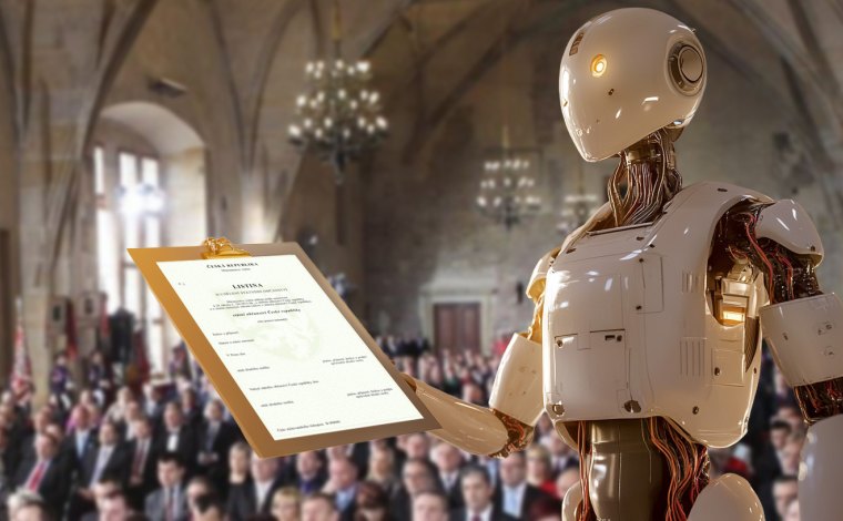 AI získala české občanství. První slova: ‚Proč, kurva?‘