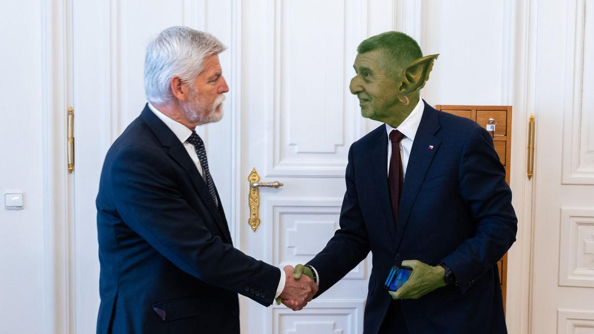 Prezident Pavel přijal na Pražském hradě Andreje Babiše